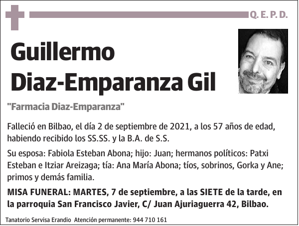 Guillermo Diaz-Emparanza Gil