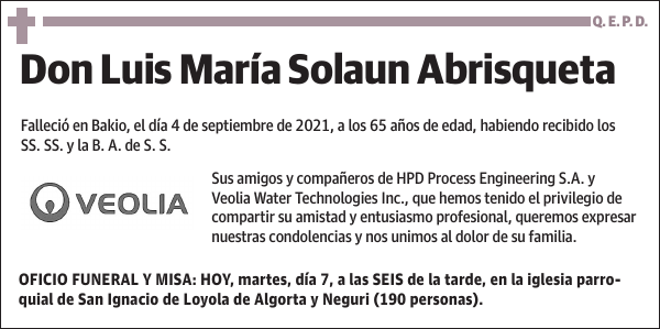 Luis María Solaun Abrisqueta