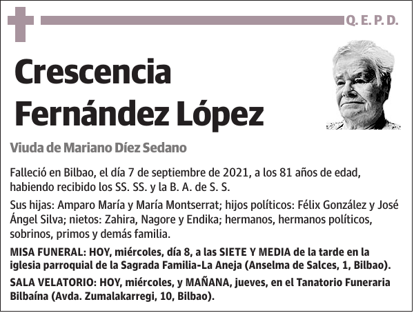 Crescencia Fernández López