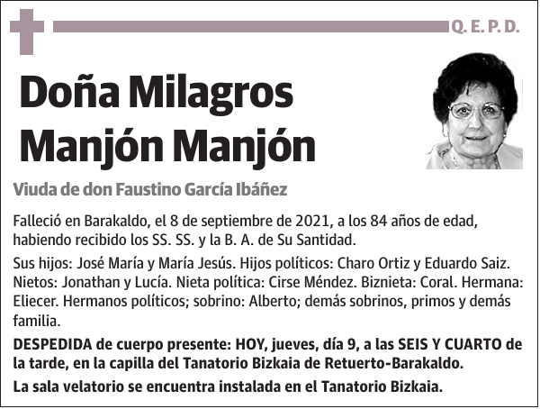 Milagros Manjón Manjón