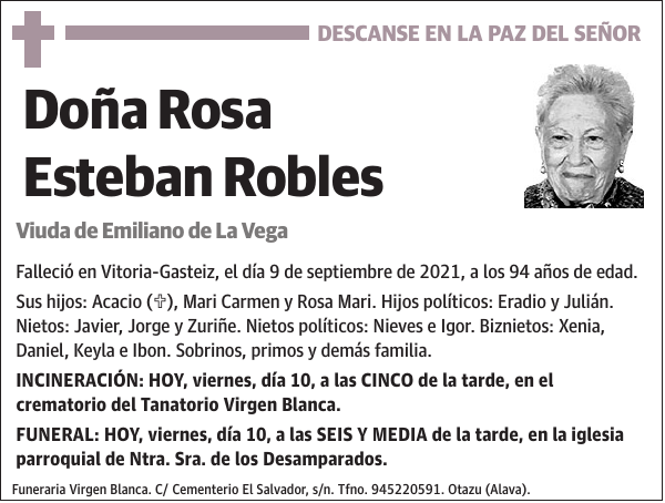 Rosa Esteban Robles