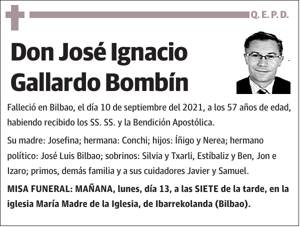 José Ignacio Gallardo Bombín