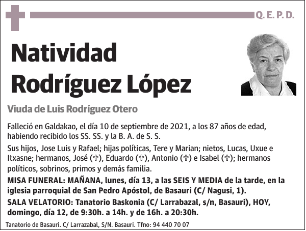 Natividad Rodríguez López