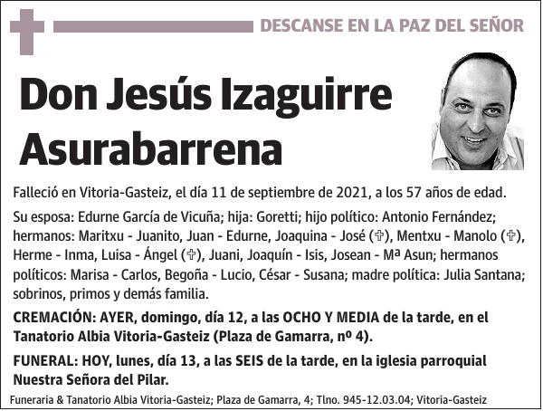 Jesús Izaguirre Asurabarrena