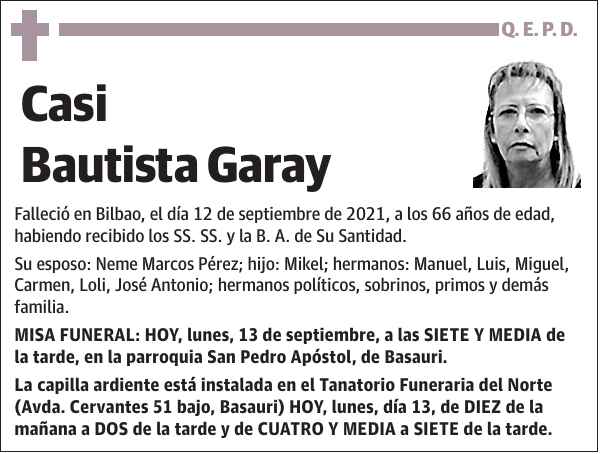 Casi Bautista Garay