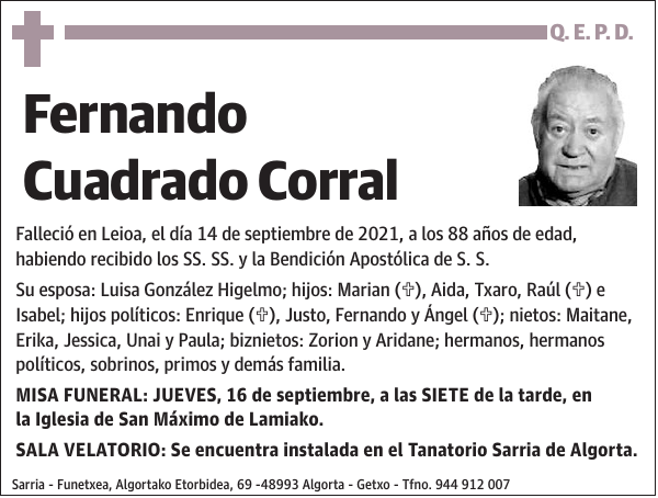 Fernando Cuadrado Corral