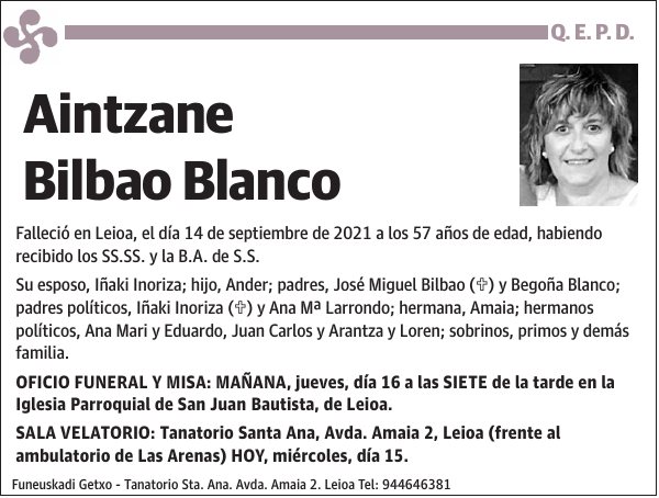 Aintzane Bilbao Blanco