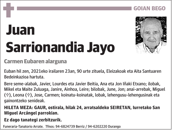 Juan Sarrionandia Jayo