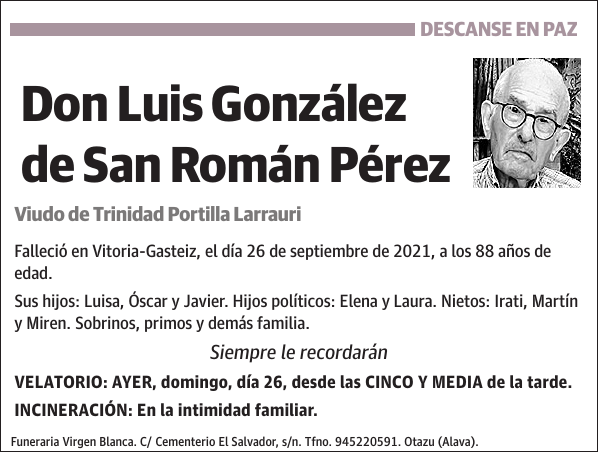 Luis González de San Román Pérez