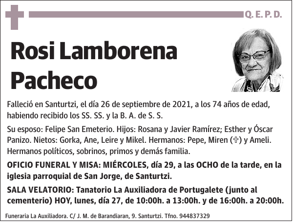 Rosi Lamborena Pacheco