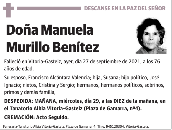 Manuela Murillo Benítez