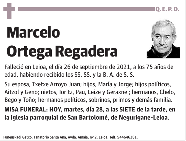 Marcelo Ortega Regadera