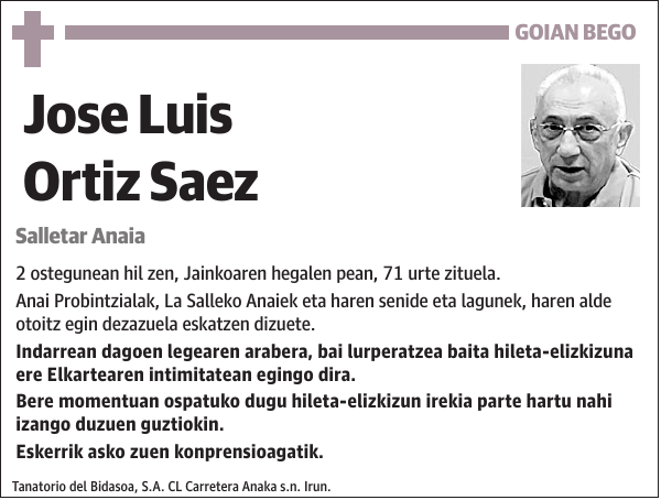 Jose Luis Ortiz Saez