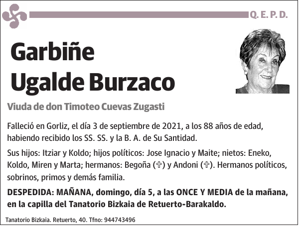 Garbiñe Ugalde Burzaco