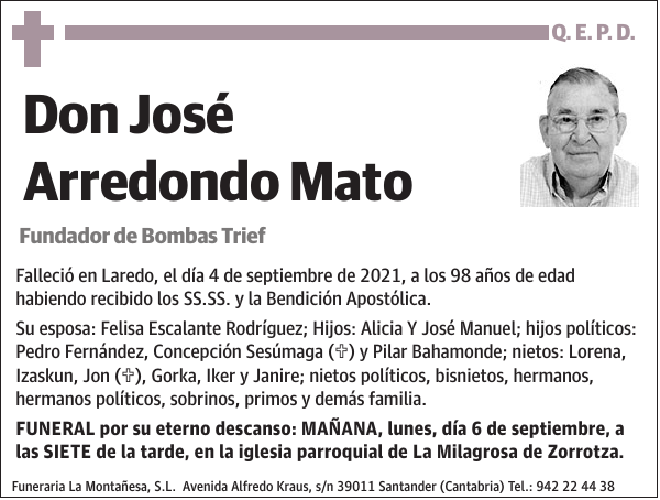 José Arredondo Mato