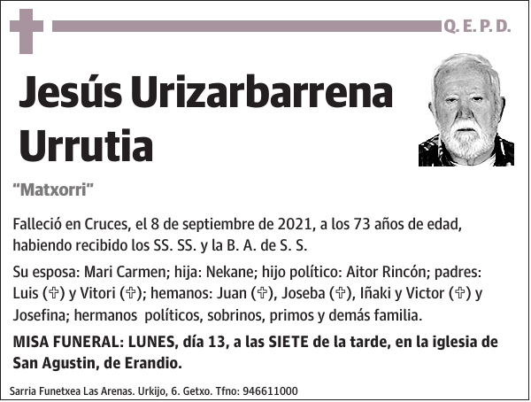 Jesús Urizarbarrena Urrutia