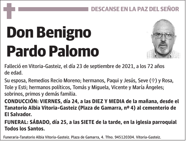 Benigno Pardo Palomo