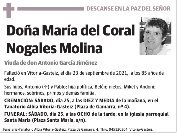 María del Coral Nogales Molina