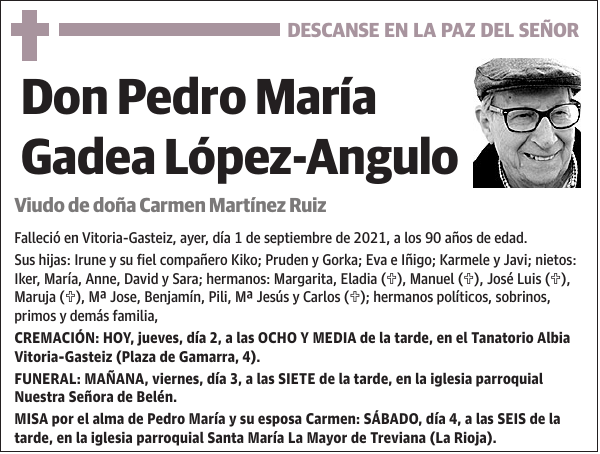 Pedro María Gadea López-Angulo