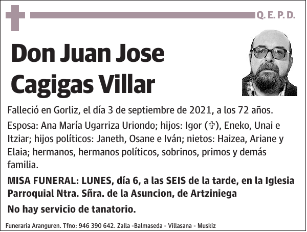 Juan Jose Cagigas Villar