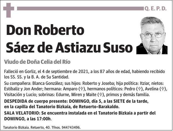 Roberto Sáez de Astiazu Suso