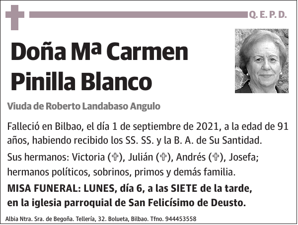 Mª Carmen Pinilla Blanco