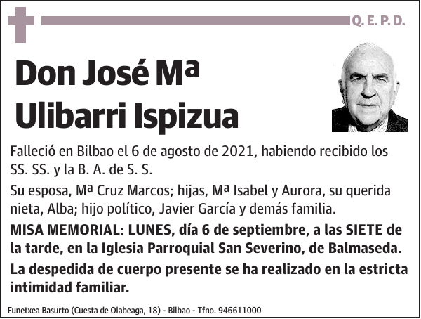 José Mª Ulibarri Ispizua