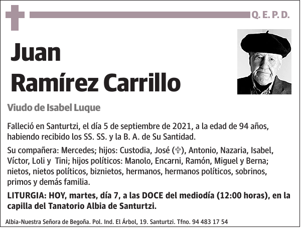 Juan Ramírez Carrillo