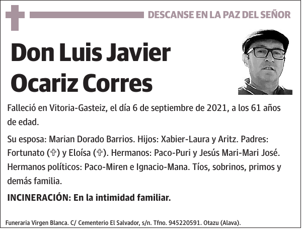 Luis Javier Ocariz Corres