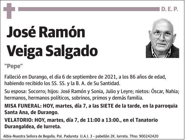 José Ramón Veiga Salgado