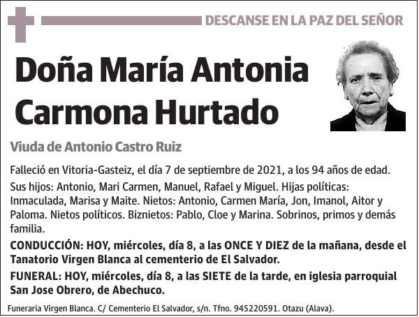 María Antonia Carmona Hurtado