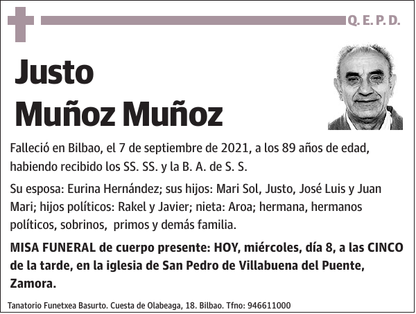 Justo Muñoz Muñoz