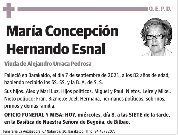 María Concepción Hernando Esnal