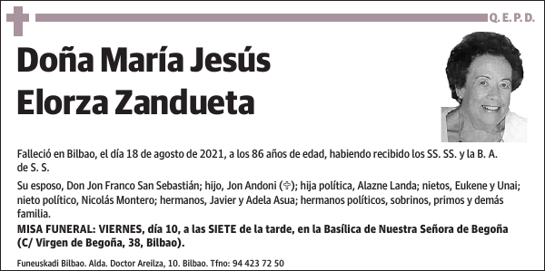 María Jesús Elorza Zandueta