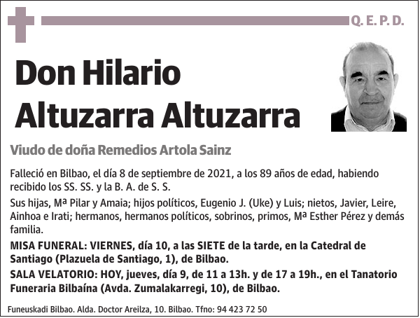 Hilario Altuzarra Altuzarra