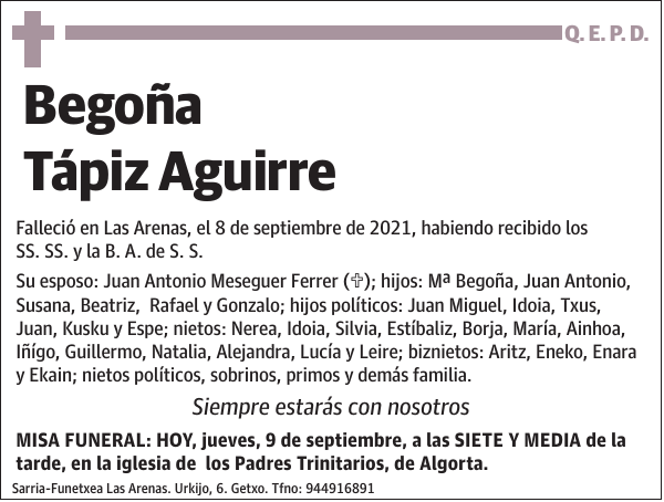 Begoña Tápiz Aguirre