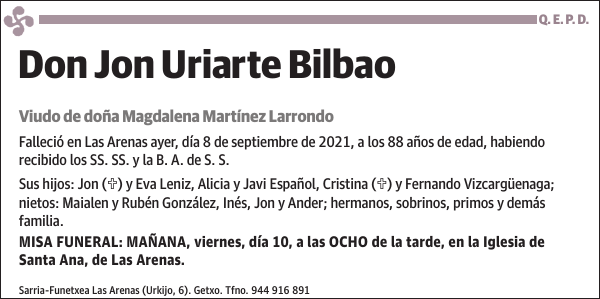 Jon Uriarte Bilbao