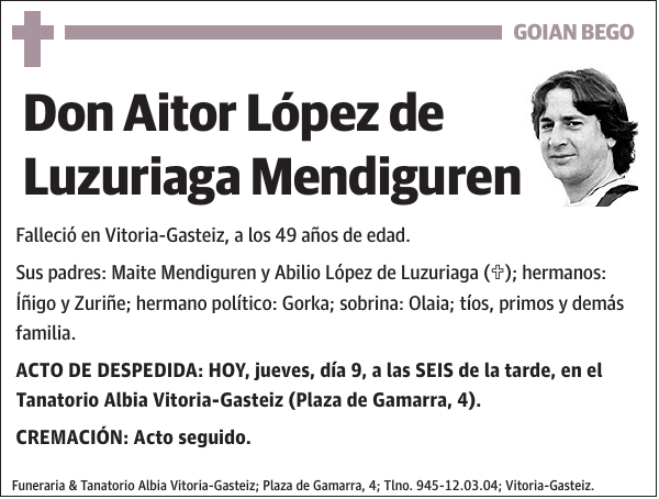 Aitor López de Luzuriaga Mendiguren