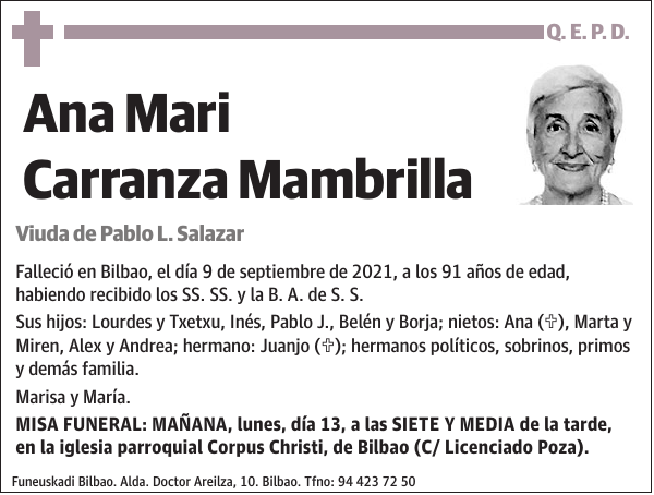 Ana Mari Carranza Mambrilla