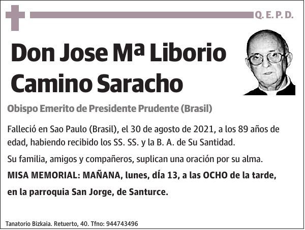 Jose Mª Liborio Camino Saracho