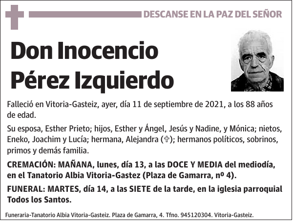 Inocencio Pérez Izquierdo