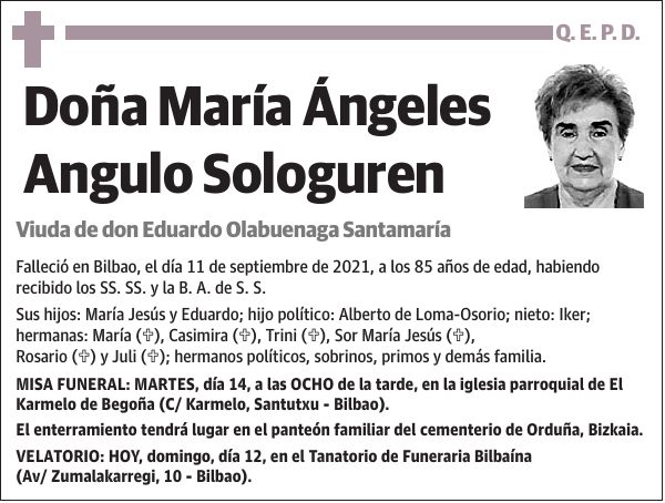 María Ángeles Angulo Sologuren