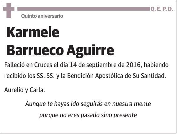 Karmele Barrueco Aguirre