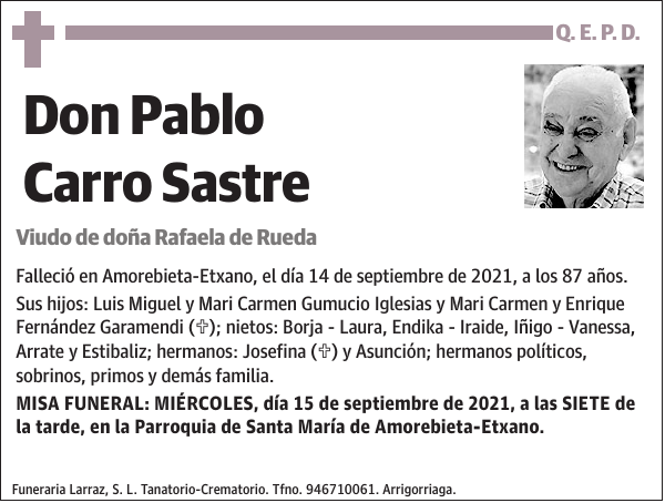 Pablo Carro Sastre