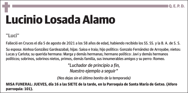 Lucinio Losada Alamo