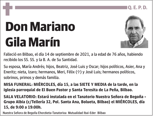 Mariano Gila Marín