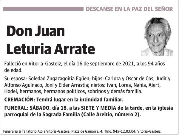 Juan Leturia Arrate