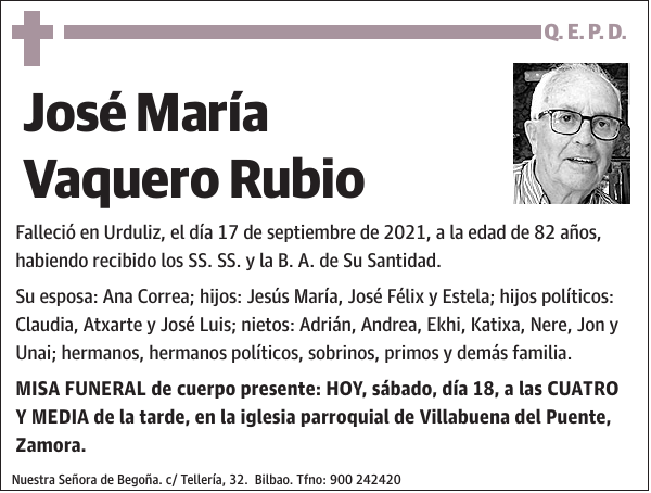 José María Vaquero Rubio