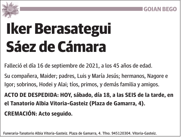 Iker Berasategui Sáez de Cámara