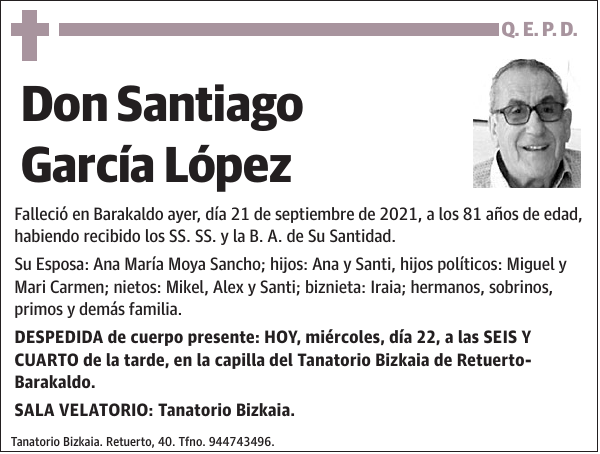 Santiago García López